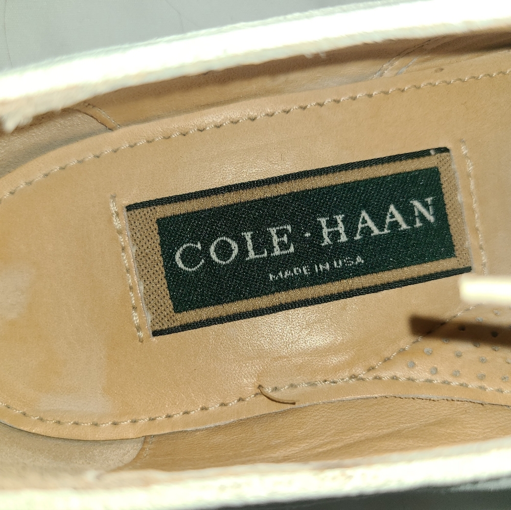 Vintage Cole Hann Shoes, Bucks, Suede Spectators